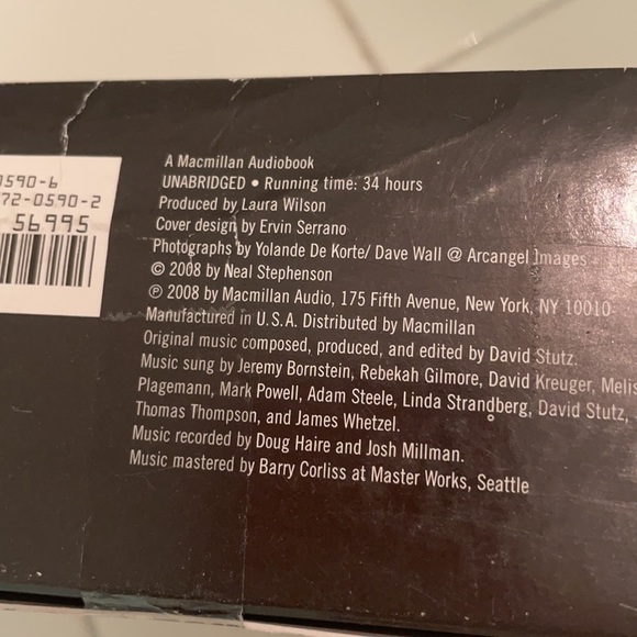 Anathem Audio book by Neal Stephenson  34 hours - Picture 4 of 7